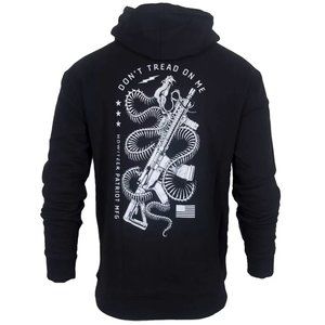 Howitzer Style Men's Hoodie Pullover COILED SNAKE Military Grunt